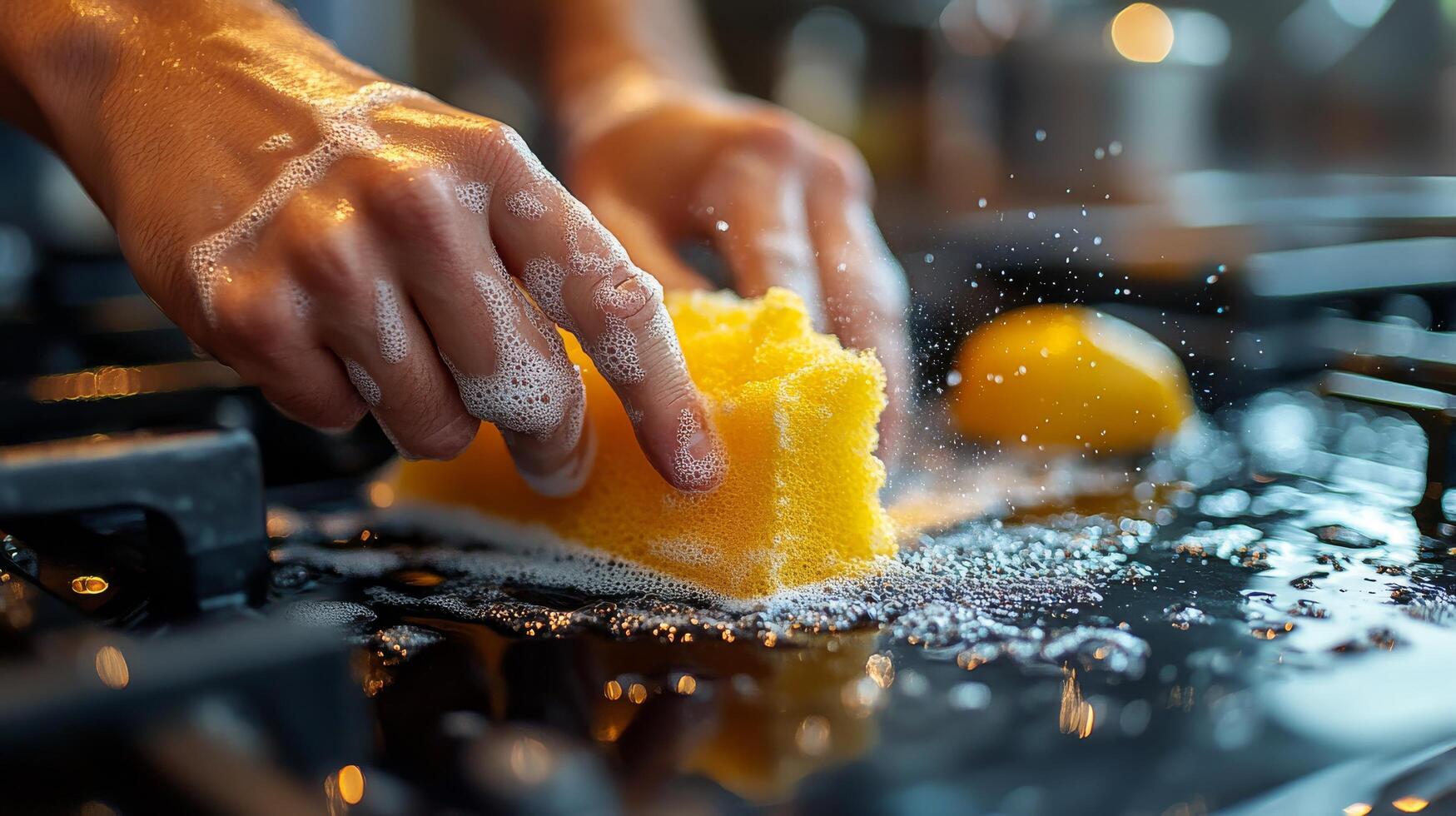 Outdoor Kitchen Cleaning